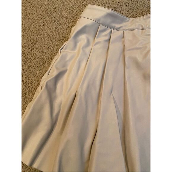 Zara pleather pleated skirt girls size 7 - Picture 2 of 5